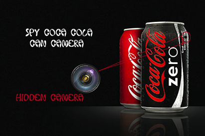 Spy Coca Cola Can Camera